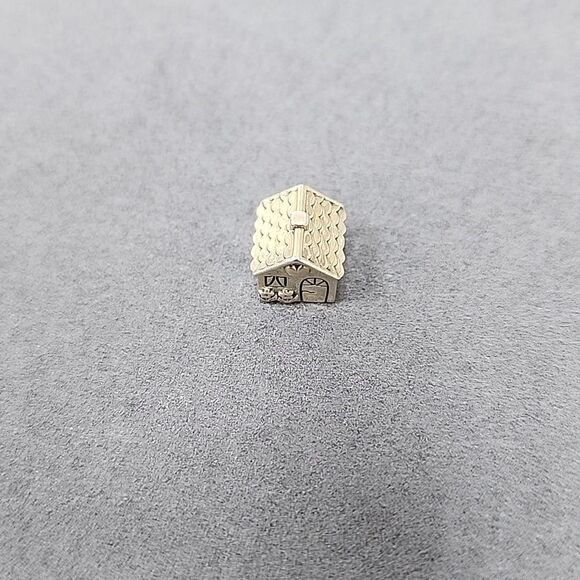 Authentic Pandora ALE Charm Silver Home Sweet Home- Retired Bracelet - Picture 1 of 2